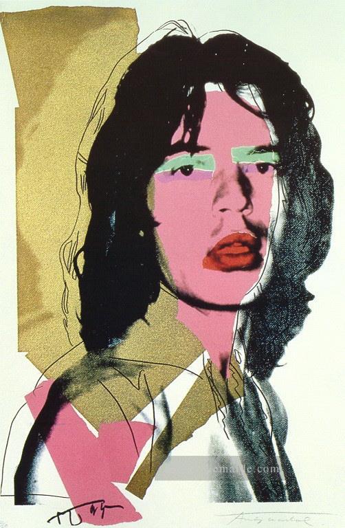 Mick Jagger 3 Andy Warhol Ölgemälde